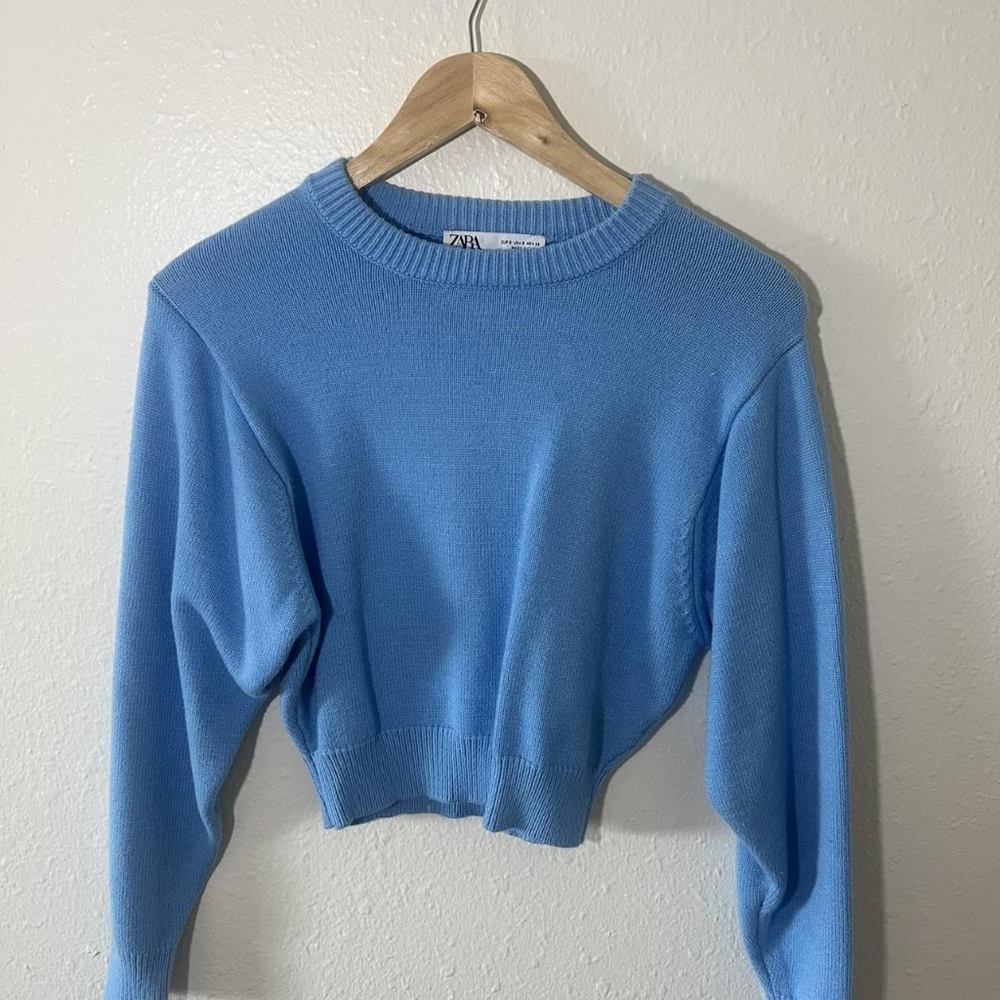 Zara Blue Women's Sweater
